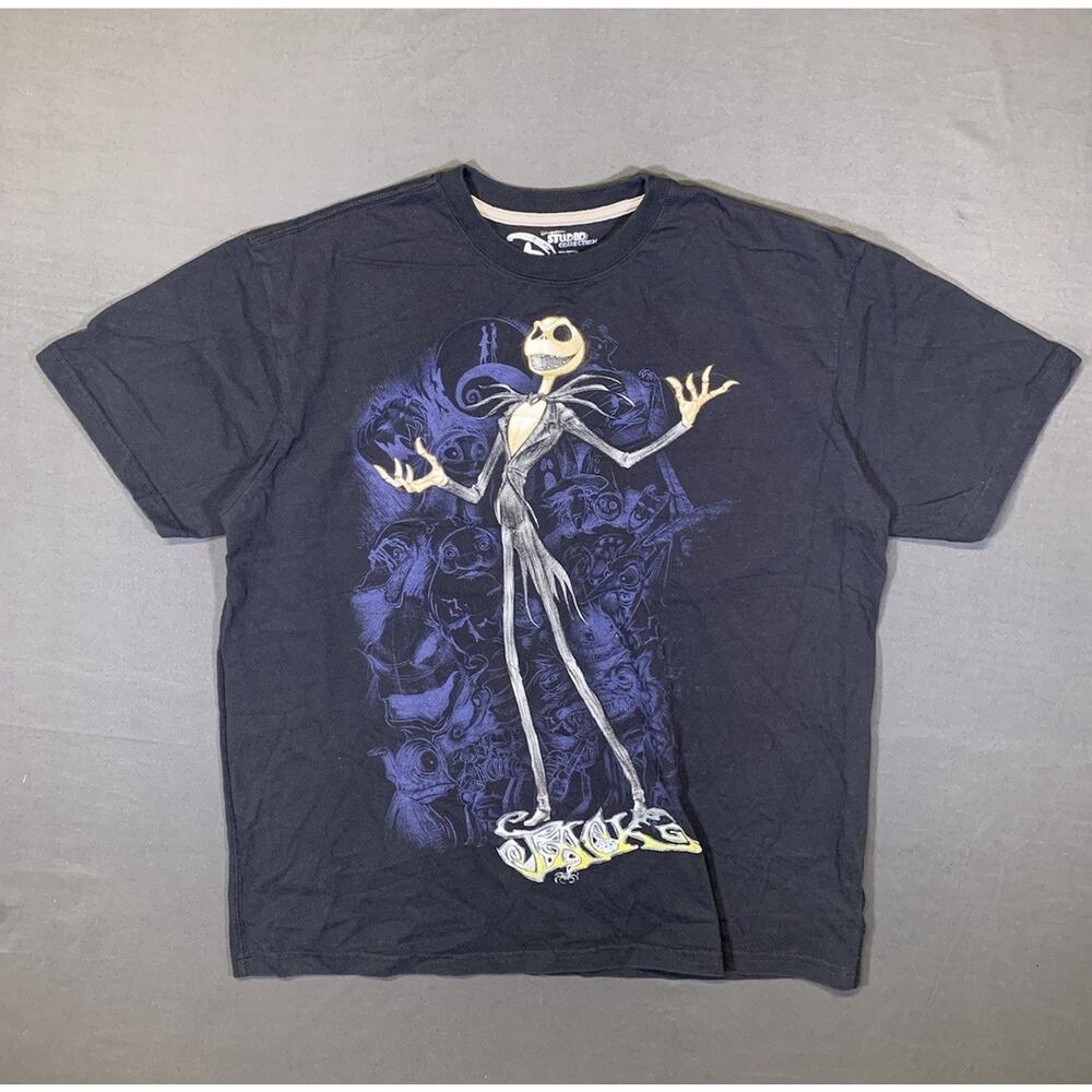 Nightmare Before Christmas Jack Skellington T-Shirt Disney Studio Collection XL